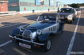 Panther 2.3 Litre sports car Harwich Dock en route Germany via Hook of Holland