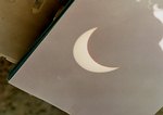 Eclipse of the Sun, Crete, 1999.